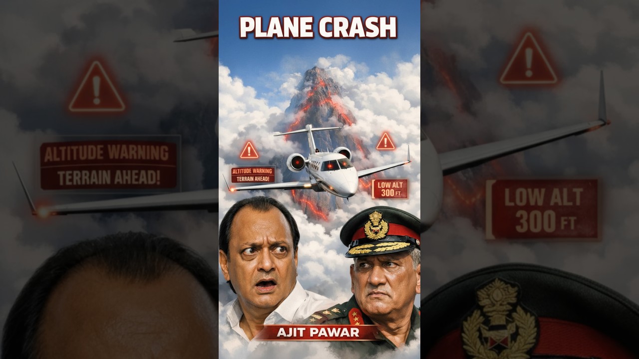 Ajit Pawar से लेकर General Rawat: VVIP विमान हादसों का काला सच! ✈️