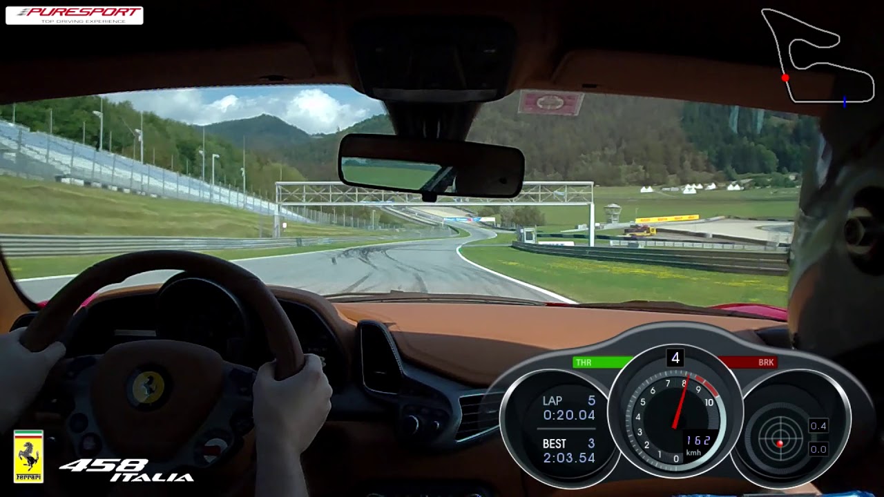 Puresport - Ferrari 458Italia auf dem Red Bull Ring