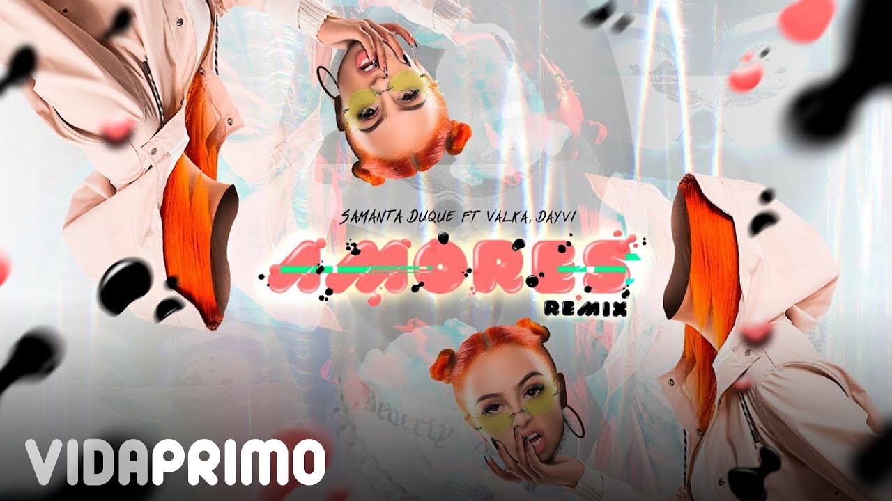 Samanta Duque - Amores (Remix) ft. Valka X Dayvi [Lyric Video]