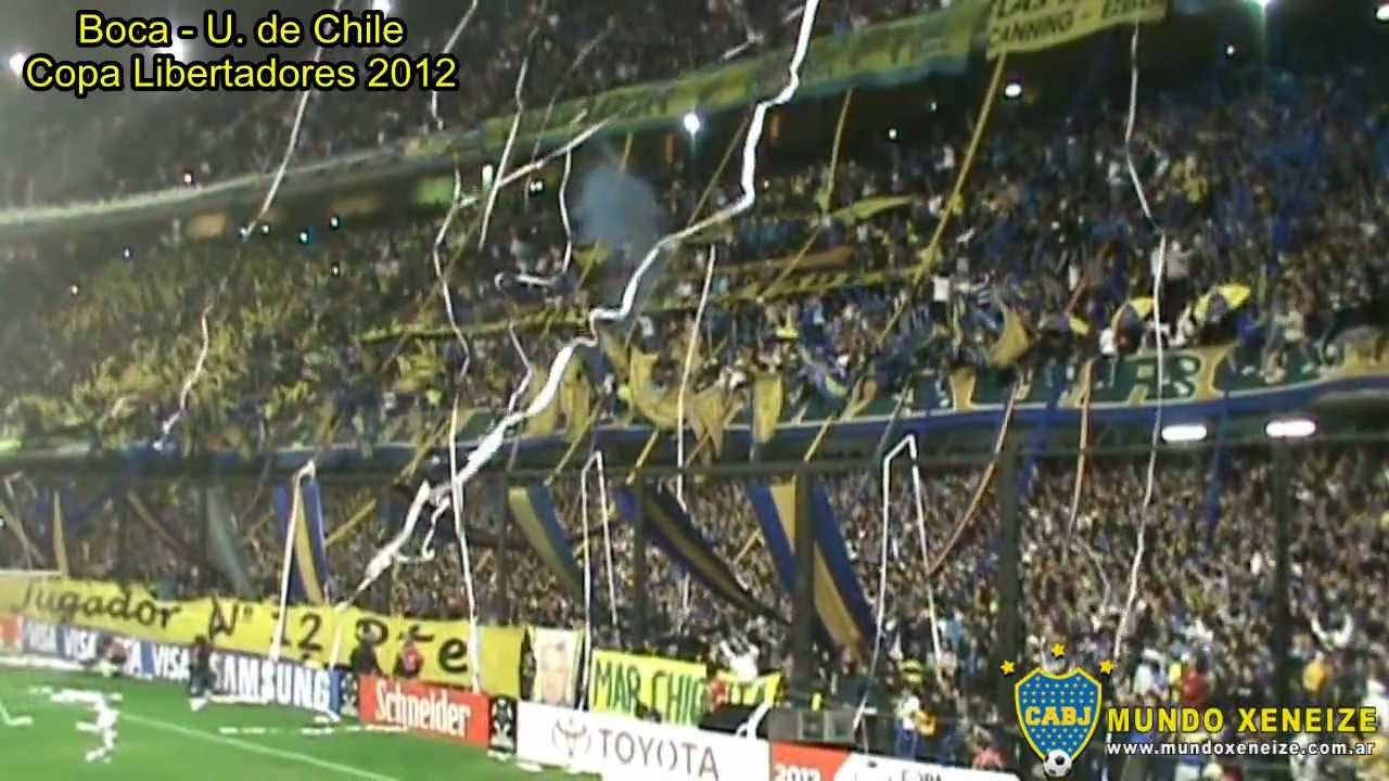 Boca 2 - U. de Chile 0 /Copa Libertadores 2012