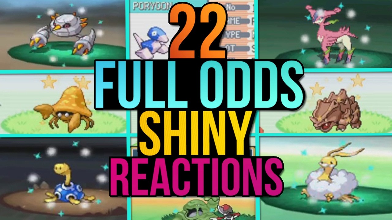I Shiny Hunted Full Odds For One Year! (Shiny Compilation)