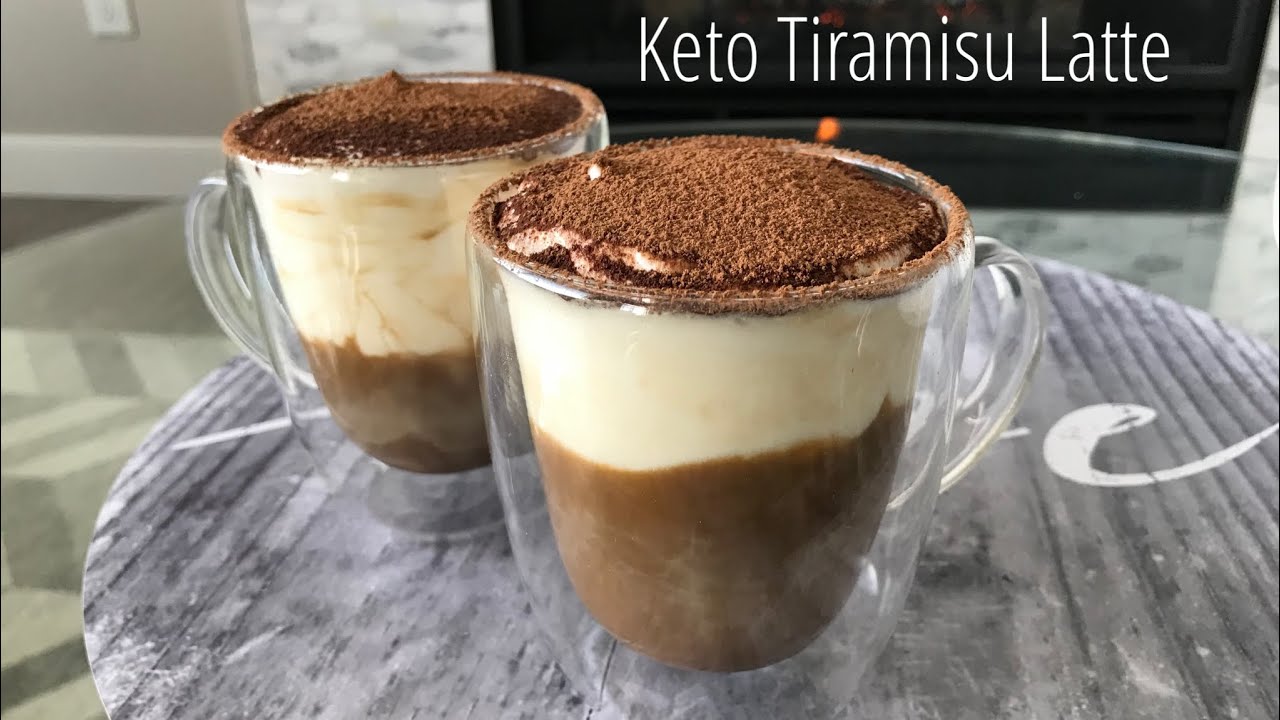 Keto Tiramisu Latte