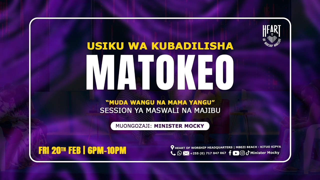 USIKU WA KUBADILISHA MATOKEO || 20 FEBRUARI 2026