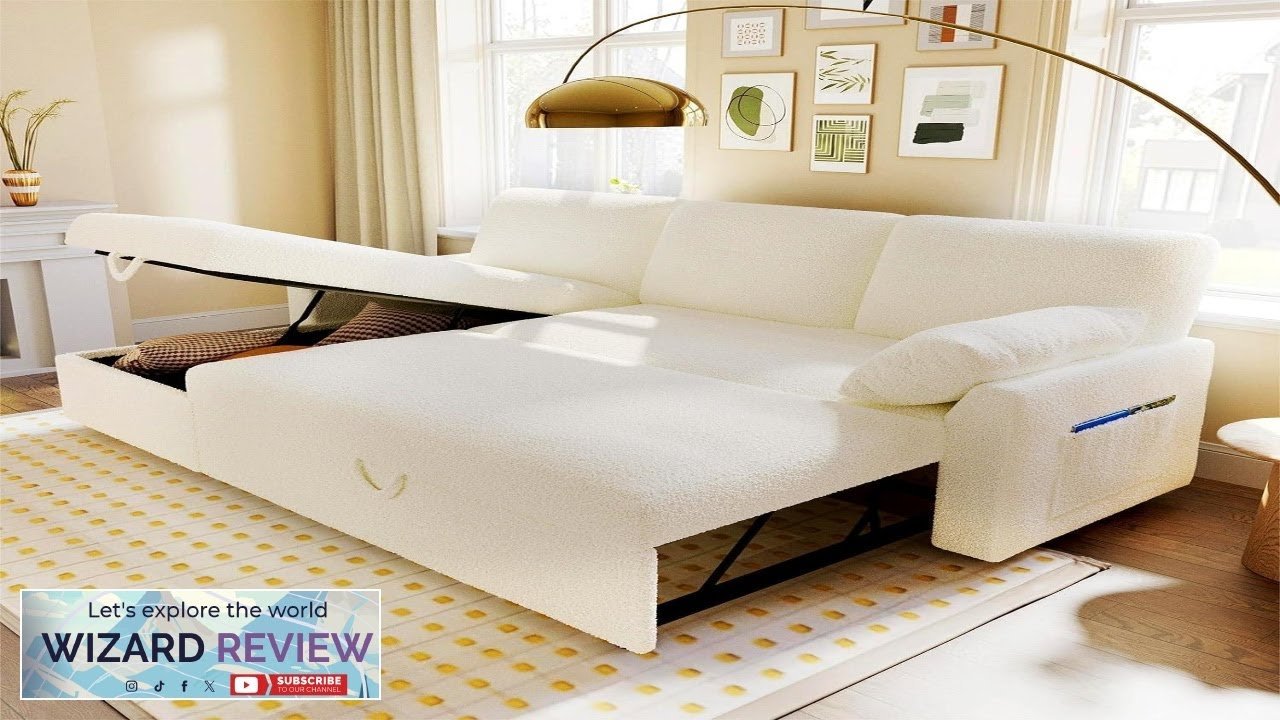 VanAcc Sleeper Sofa Sofa Bed- 2 in 1 Pull Out Couch Bed Review