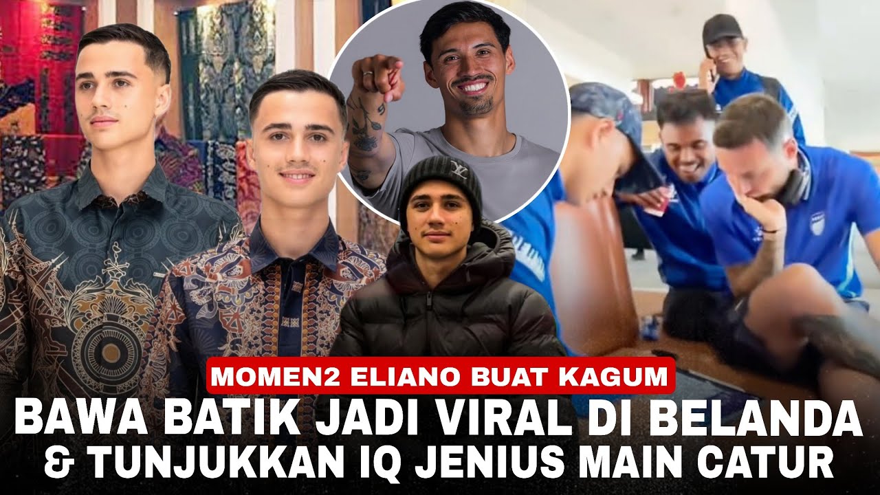 Eliano Bikin Terpukau: Buat Batik jd Ramai di Belanda & Perlihatkan Kejeniusan Main Catur di Bandara