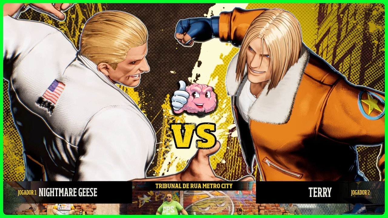 NIGHTMARE GEESE vs TERRY BOGARD em Fatal Fury CotW!