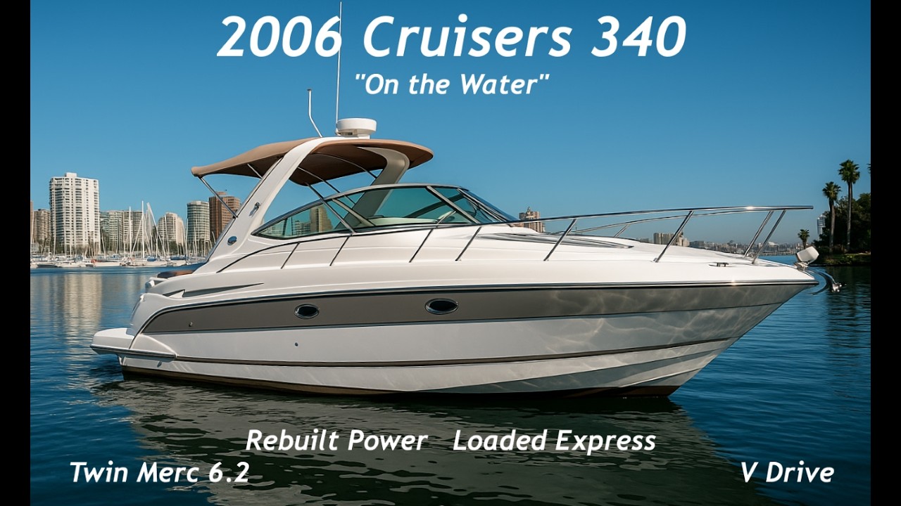 Cruiser 340 Express On the Water