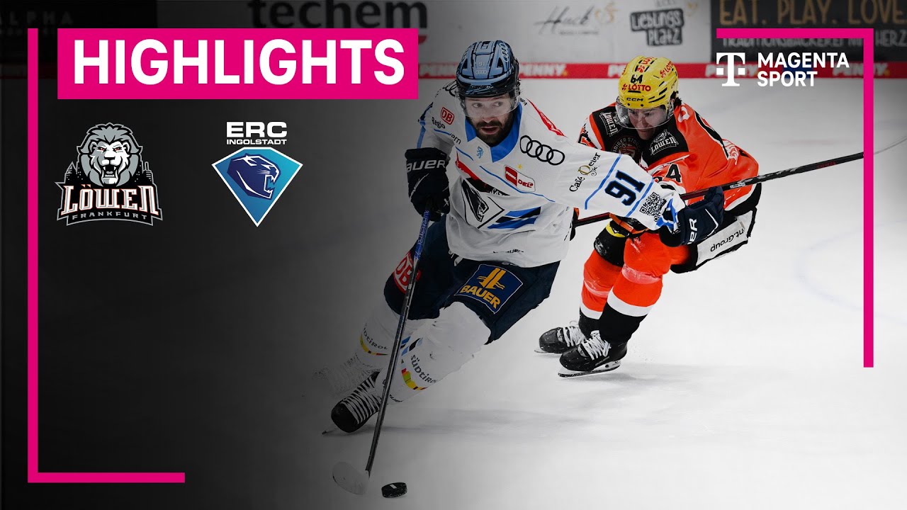 L&ouml;wen Frankfurt - ERC Ingolstadt | PENNY DEL | MAGENTA SPORT