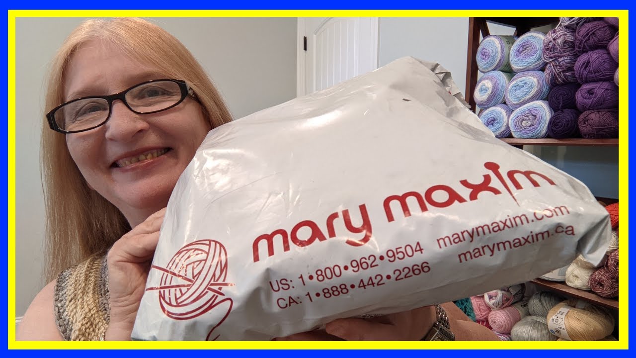 Mary Maxim Crochet Club May 2021 l Review April 2021