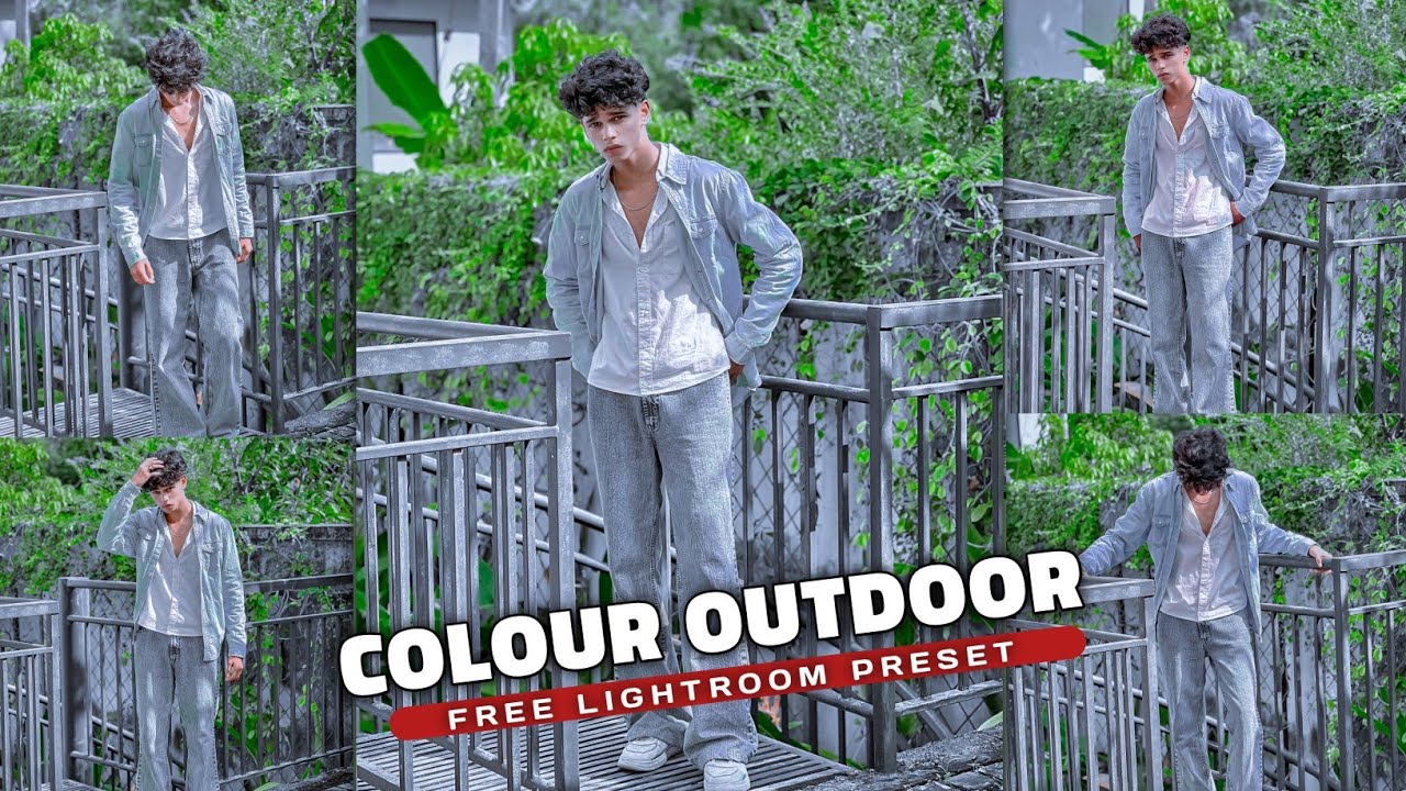 COLOUR OUTDOOR | Outdoor Lightroom preset | How to edit Lightroom photos | Free Lightroom preset |