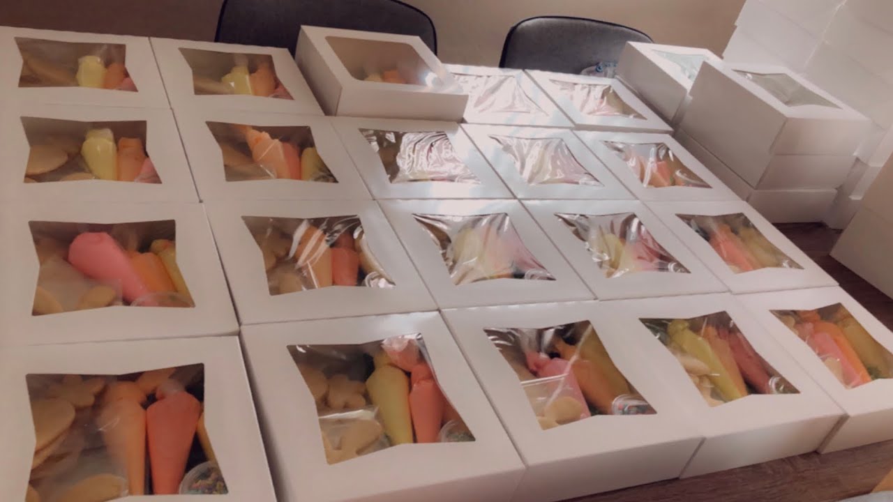 KIT de Galletas para ofrecer al negocio! en cuanto las vendi? Inspiracion de reposteria. Mi trabajo