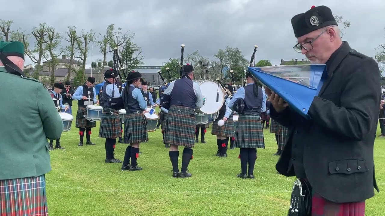 Down Academy Pipes and Drums Grade 4B - Co Fermanagh Championships 2025