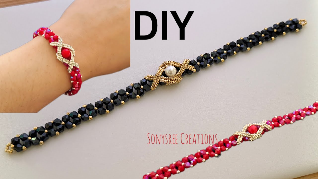 Elegant Simple Bracelet || How to Make Beaded Bracelet 