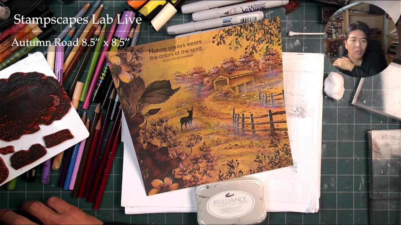 Stampscapes Live: Autumn with Nature Set 23
