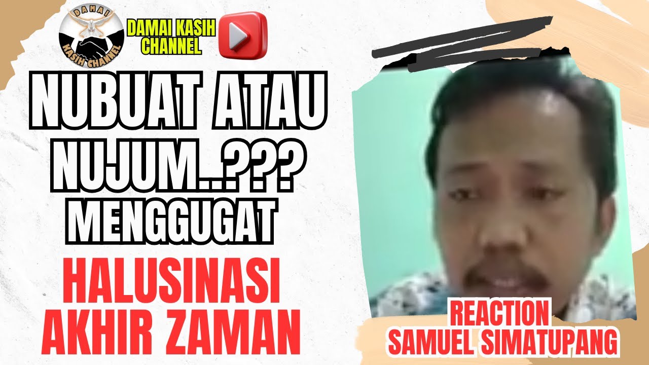 Nubut atau Nujum?? halusinasi yg dipertahankan!! @samuelsimatupang7499, live#17 -02-2026