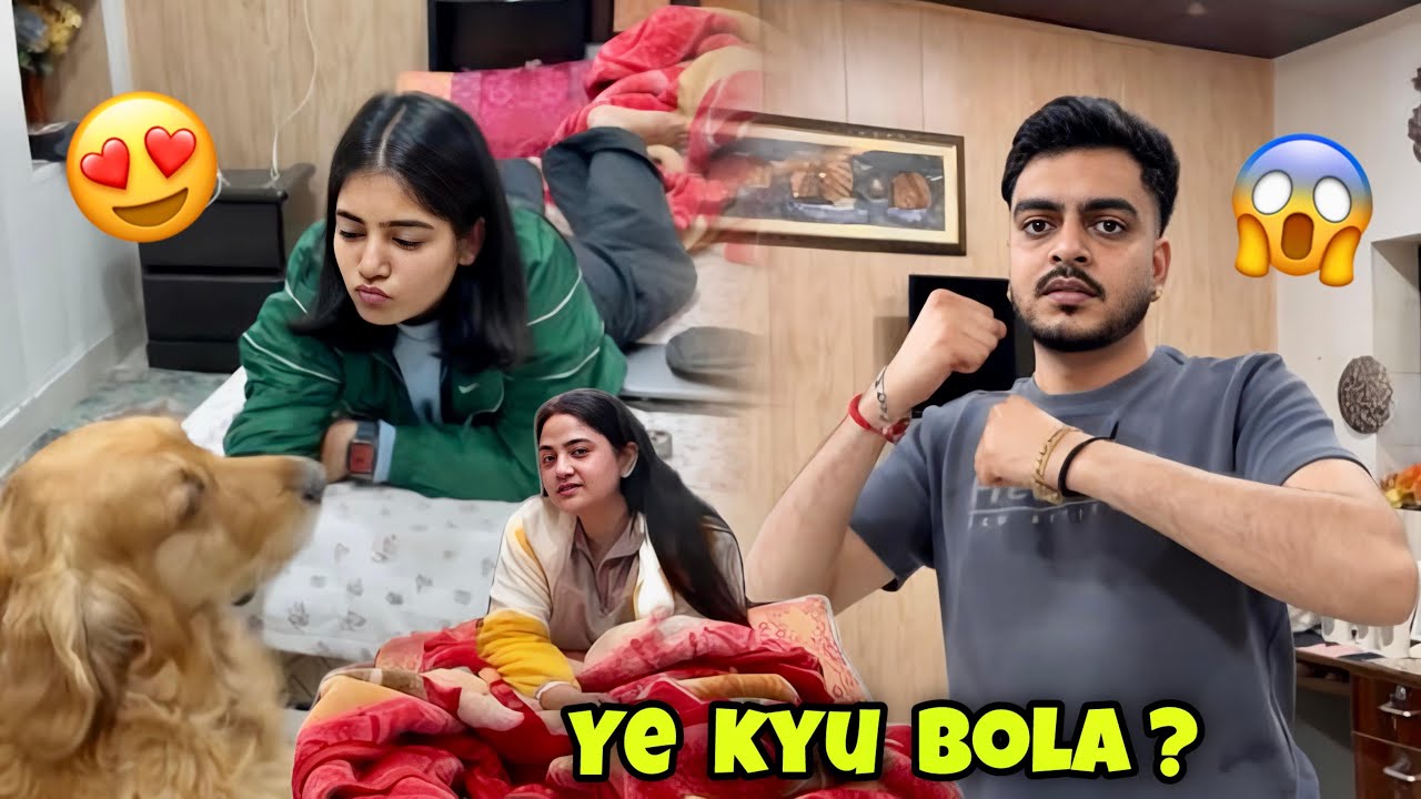 Baarish aagyi 🌧️ Rachit ne ye kya bol diya 🤦🏻‍♀️