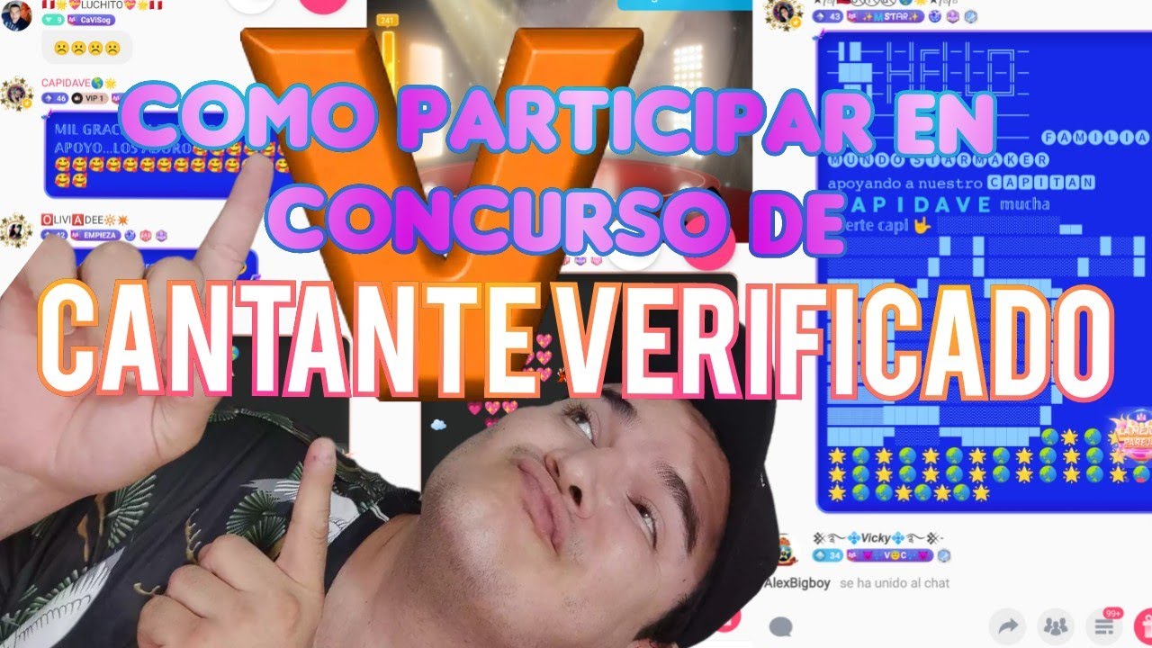 Como se obtiene la V naranja en Starmaker | Concurso de Verificacion