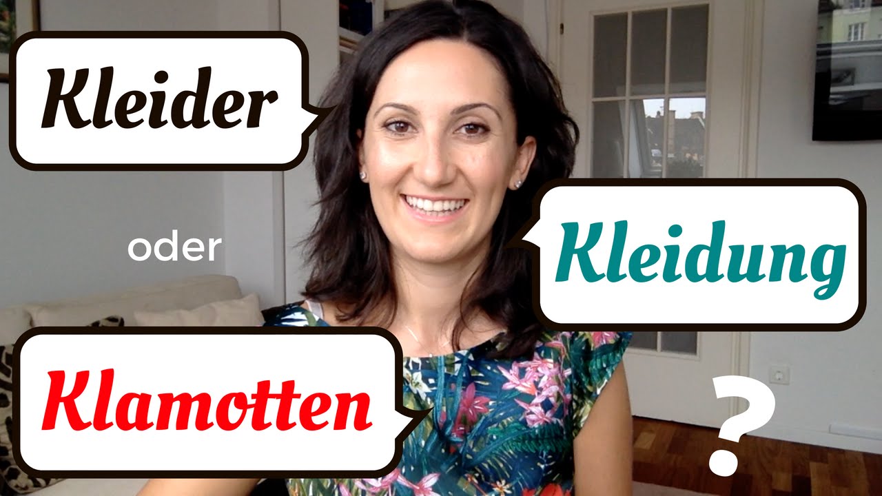 Kleid / Kleidung / Kleider / Klamotten: Was ist der Unterschied?