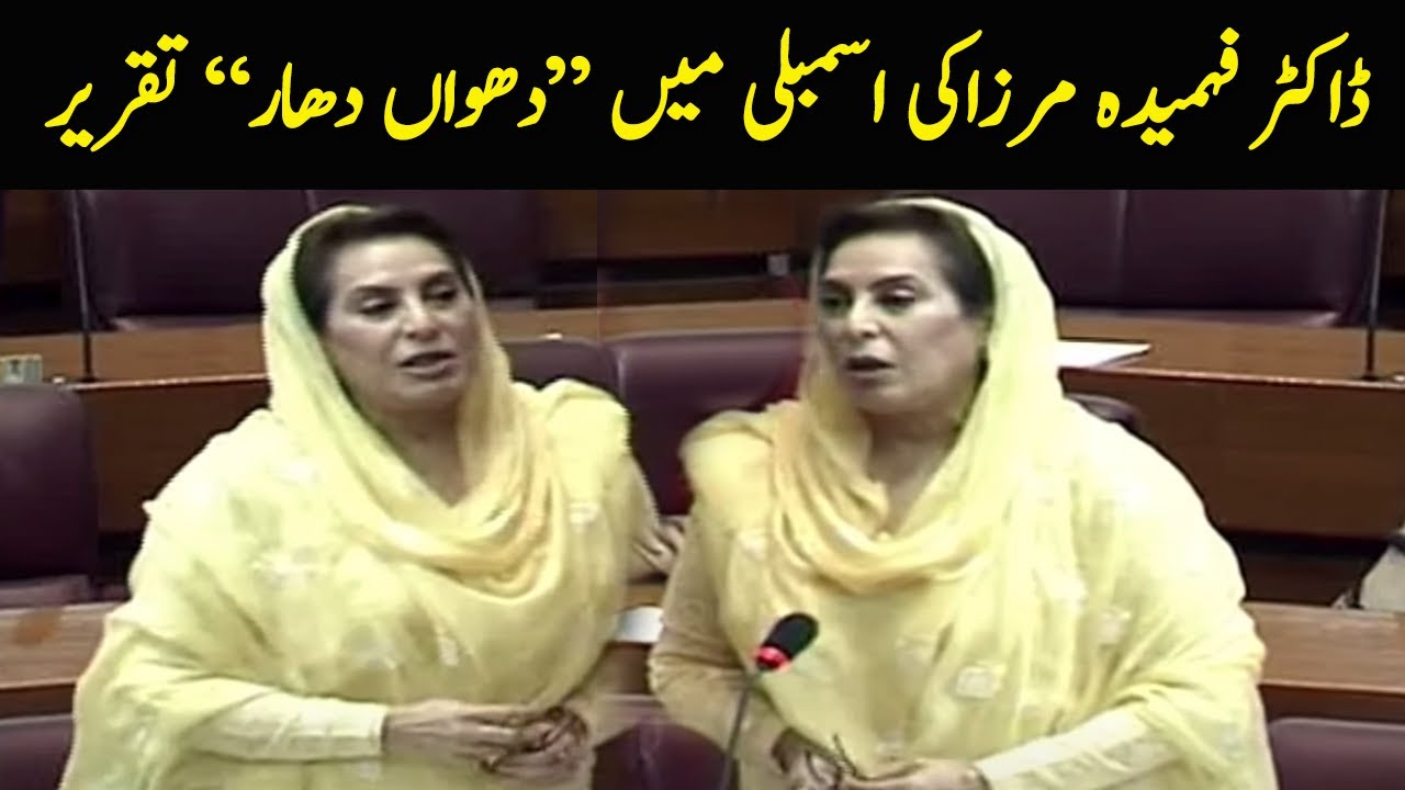 Dr. Fehmida Mirza Blasting Speech in National Assembly | GNN | 24 June 2021
