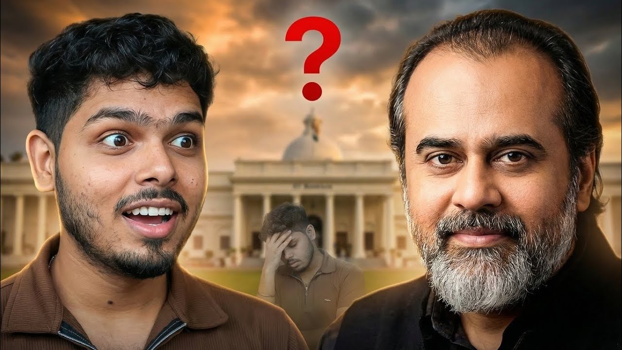 I Met Acharya Prashant at IIT Roorkee | But... 🤯
