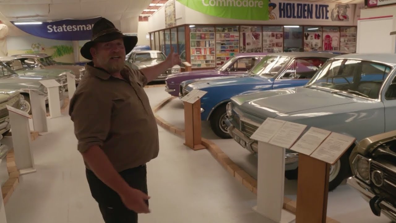 S8 Ep7 23 - Jamie drools over the classics in the Echuca Holden Museum