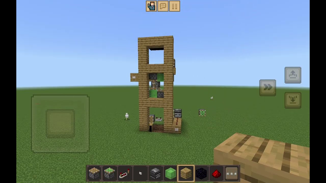 How to build an elevator in crafting and building