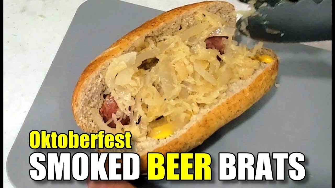Smoked Beer Brats: The Ultimate Oktoberfest Recipe!