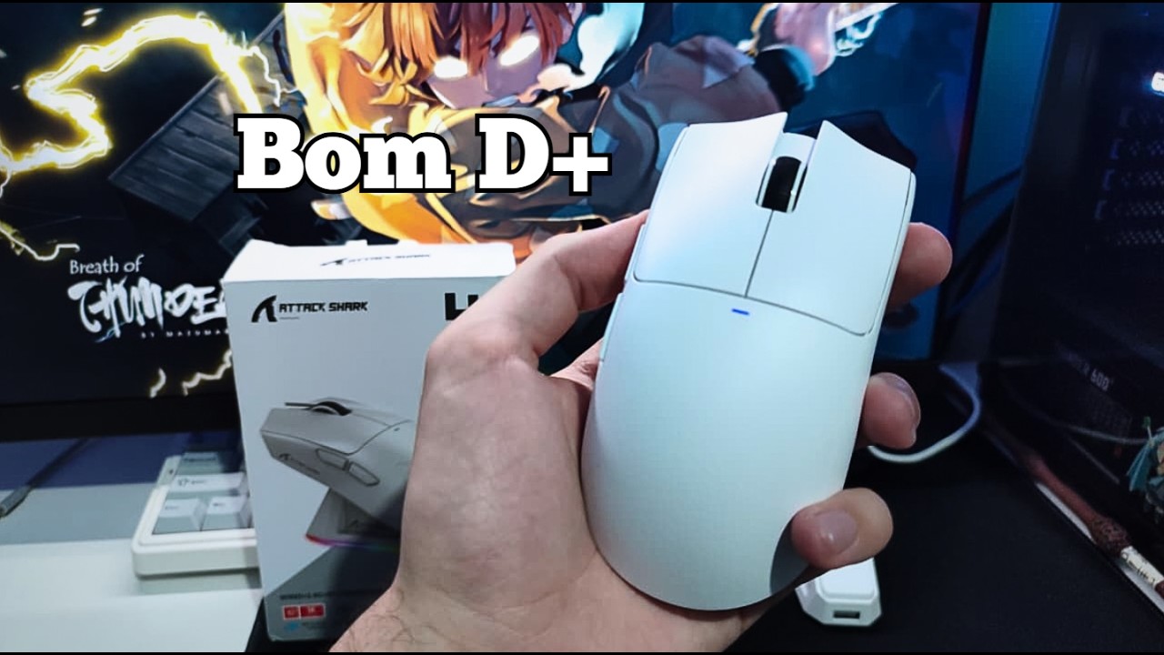 Attack Shark X11 - Review Completo do Mouse com Dock de Carregamento - Será que Vale a Pena?