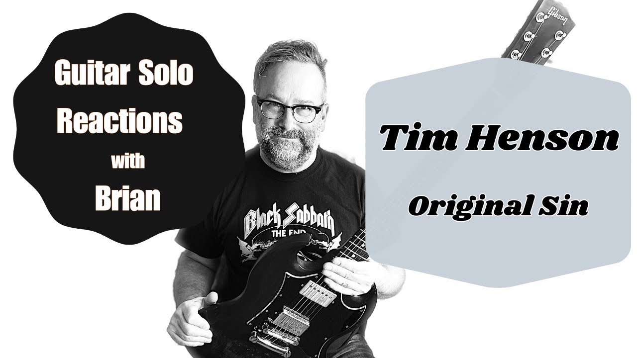 GUITAR SOLO REACTIONS  - TIM HENSON - Original Sin #timhenson