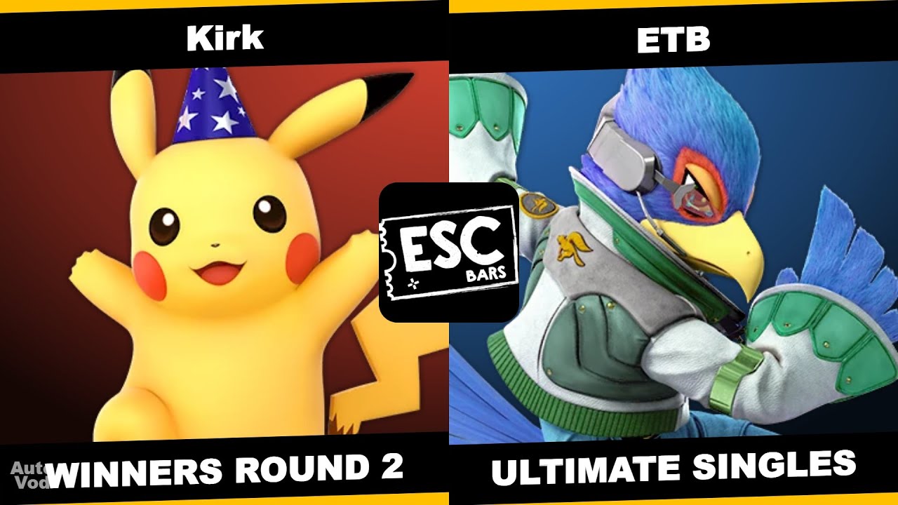 Kirk (Pikachu) vs ETB (Falco) - Smash @ Stratty #125 Winners Round 2