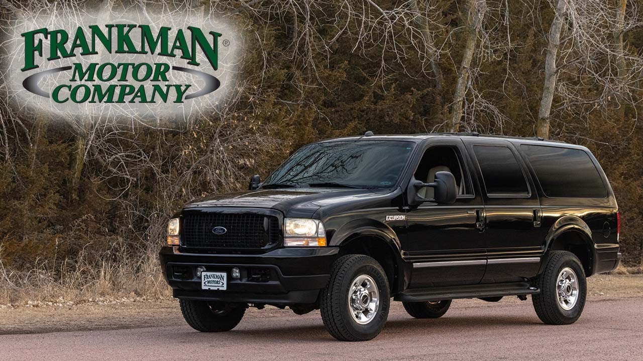 104K Mile 1 Owner 2003 Ford Excursion Limited - Frankman Motor Company