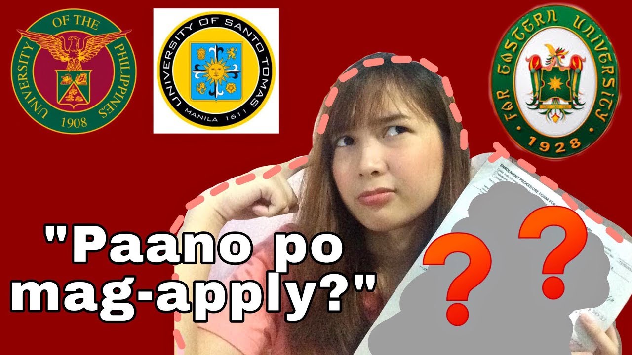 The ULTIMATE GUIDE to College Application Process (Philippines) | The only video you need