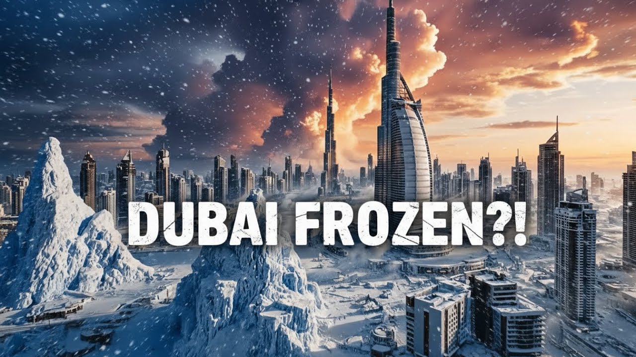 Dubai Frozen Solid: Desert City Becomes Ice Wasteland