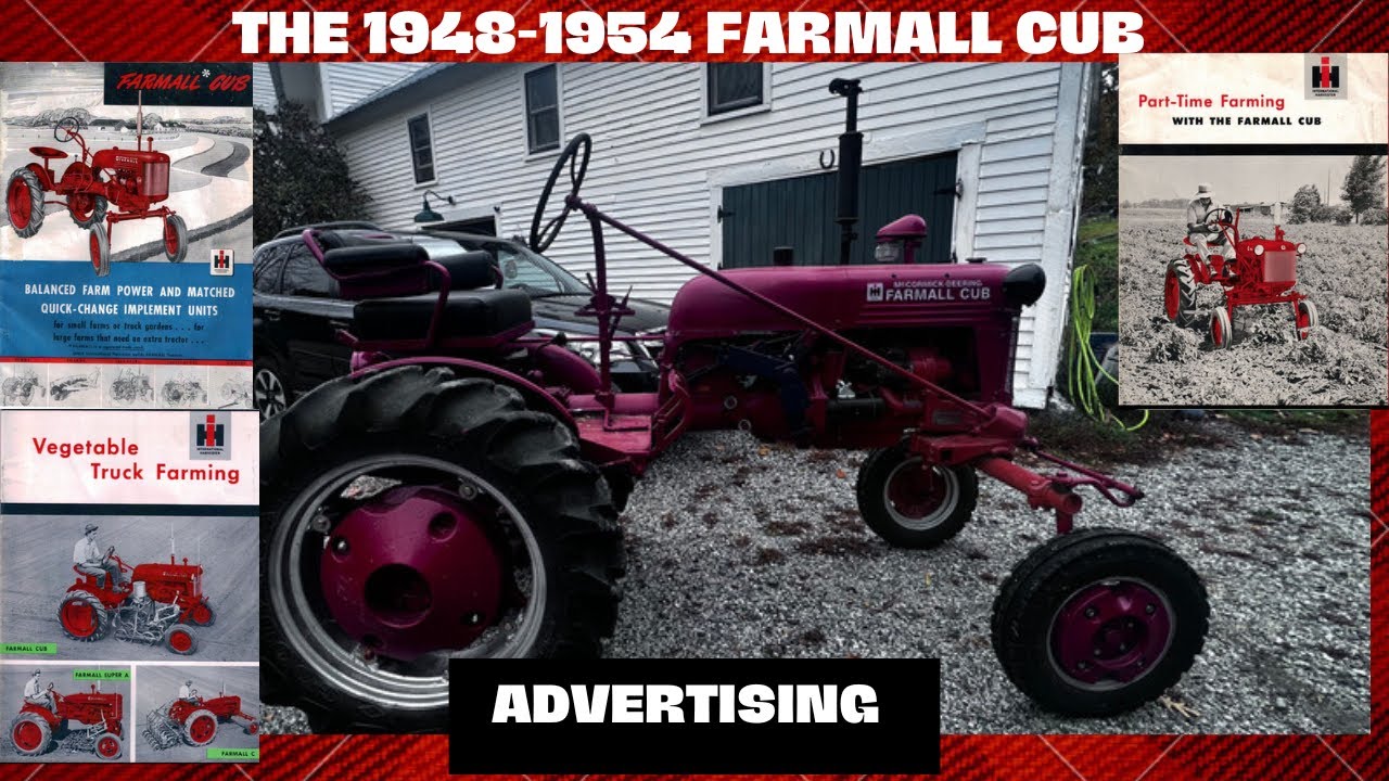1948-1954 IH McCormick Farmall Cub Tractors