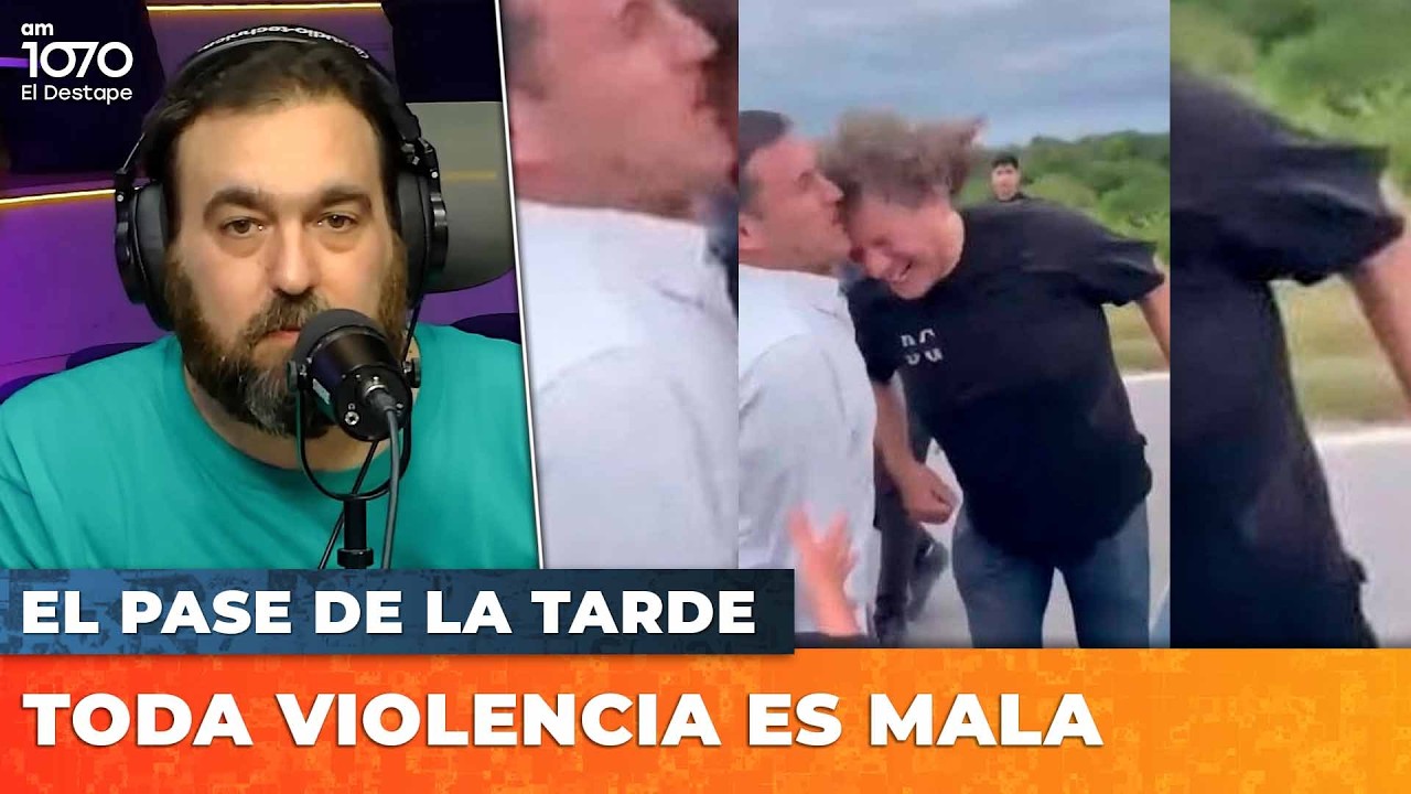 🚨TODA VIOLENCIA ES MALA | EL PASE DE LA TARDE con Nico Lantos EN VIVO | El Destape