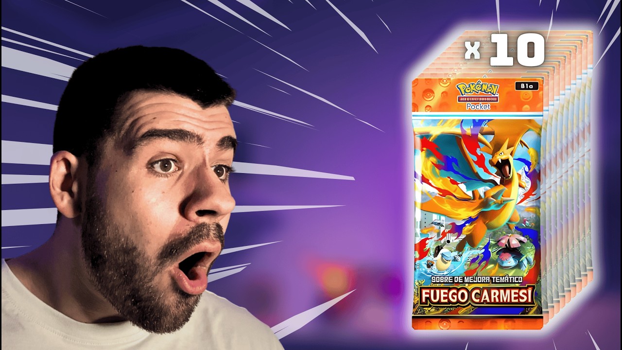 Abro 10 sobres y jugamos partidas con las cartas que salgan🔴 Pokémon TCG POCKET🔴