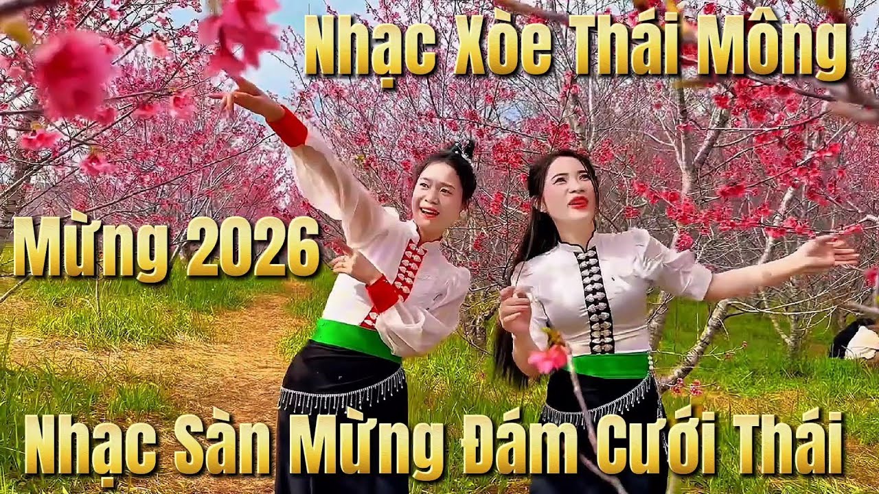 Nhạc Xòe Thái Mông Nhạc DJ Mừng Xuân 2026 Nhạc Sàn Mừng Đám Cưới Dân Tộc Thái Sơn La Toàn Gái Xinh 