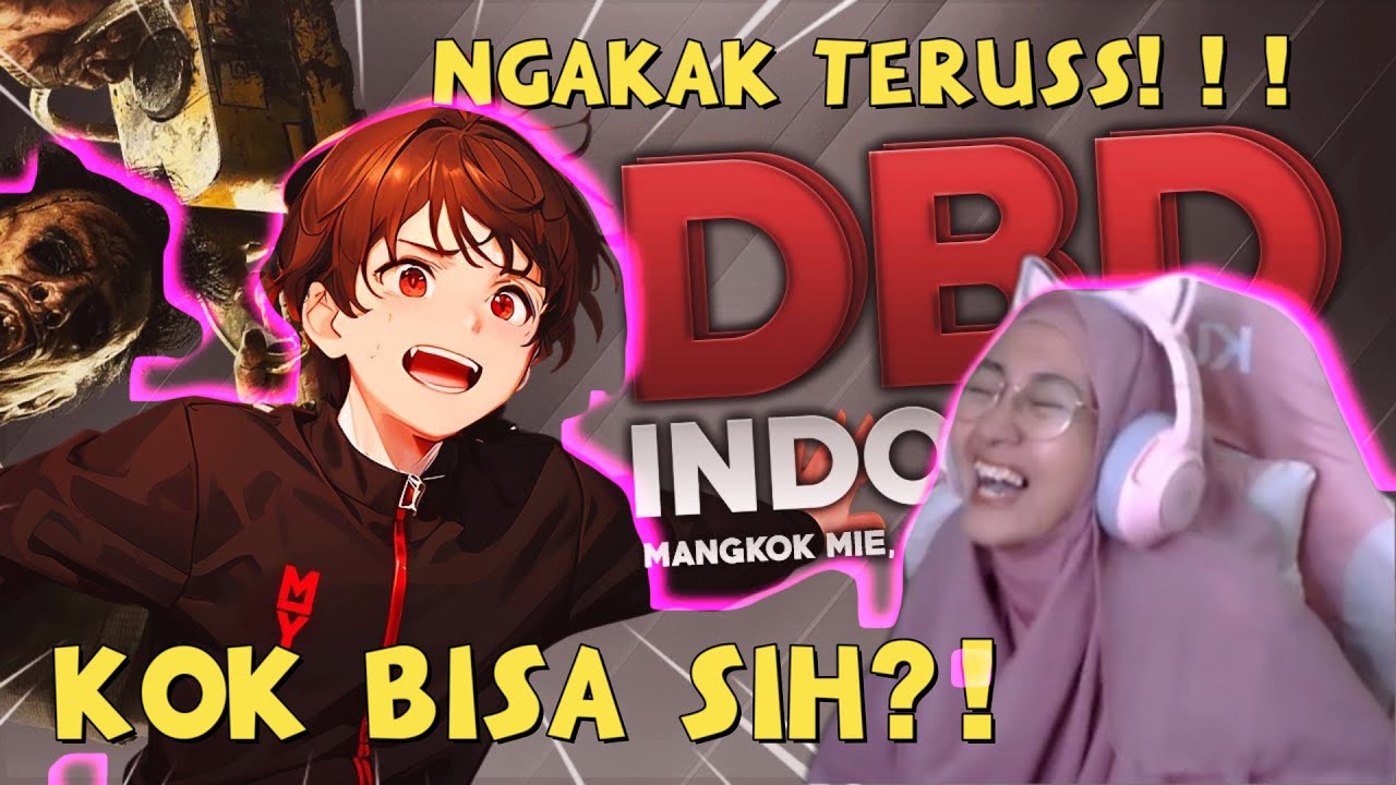 NGAKAK GAK BERHENTI ! REACTION MILYHYA DBD Indonesia - Mangkok Mie, Emote Tunjuk, Jam 3 Pagi