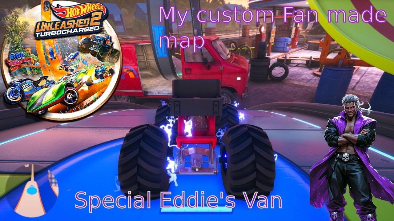 HOT WHEELS UNLEASHED 2T Eddie's FM Map