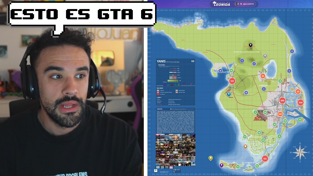 IlloJuan Reacciona al tamaño REAL del mapa de GTA 6