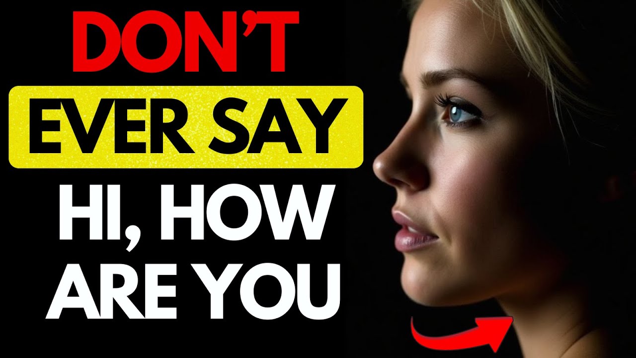 JUST SAY THESE 4 WORDS AND YOU’LL ATTRACT ANYONE | Female Psychology | Stoicism