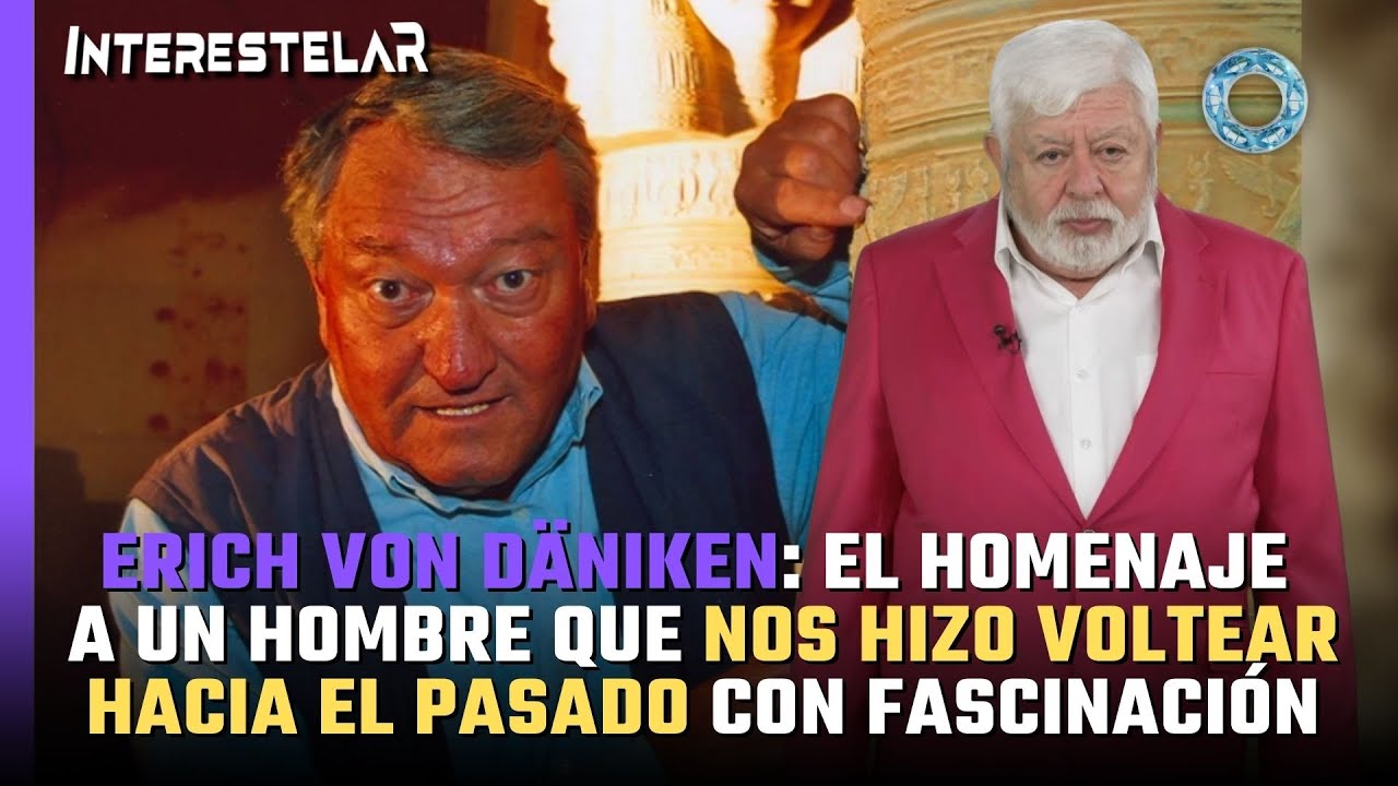 Erich von Däniken: El homenaje a un hombre que nos hizo voltear hacia el pasado con fascinación