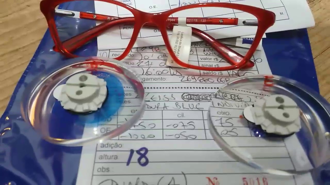 Grau super forte nas lentes  Zeiss 1.74 ,miopia acima de 10 graus