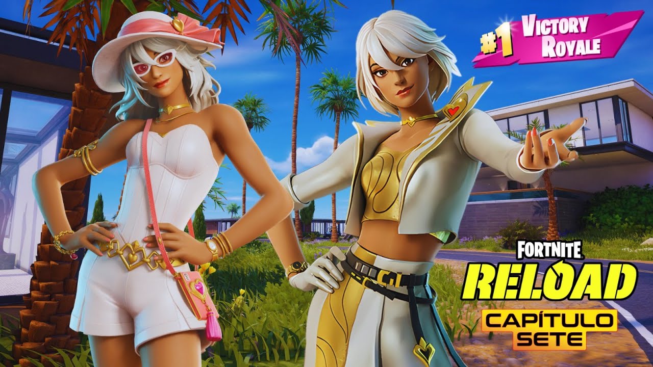 FORTNITE RELOAD: DUO DE AFRODITES NA ILHA DO SURFE!