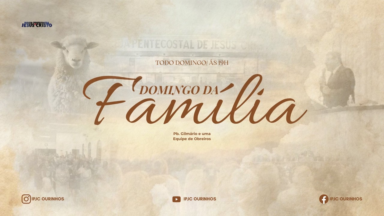 Culto Ao Vivo | 20/02/2026 | Domingo Da Família | @ipjcourinhos