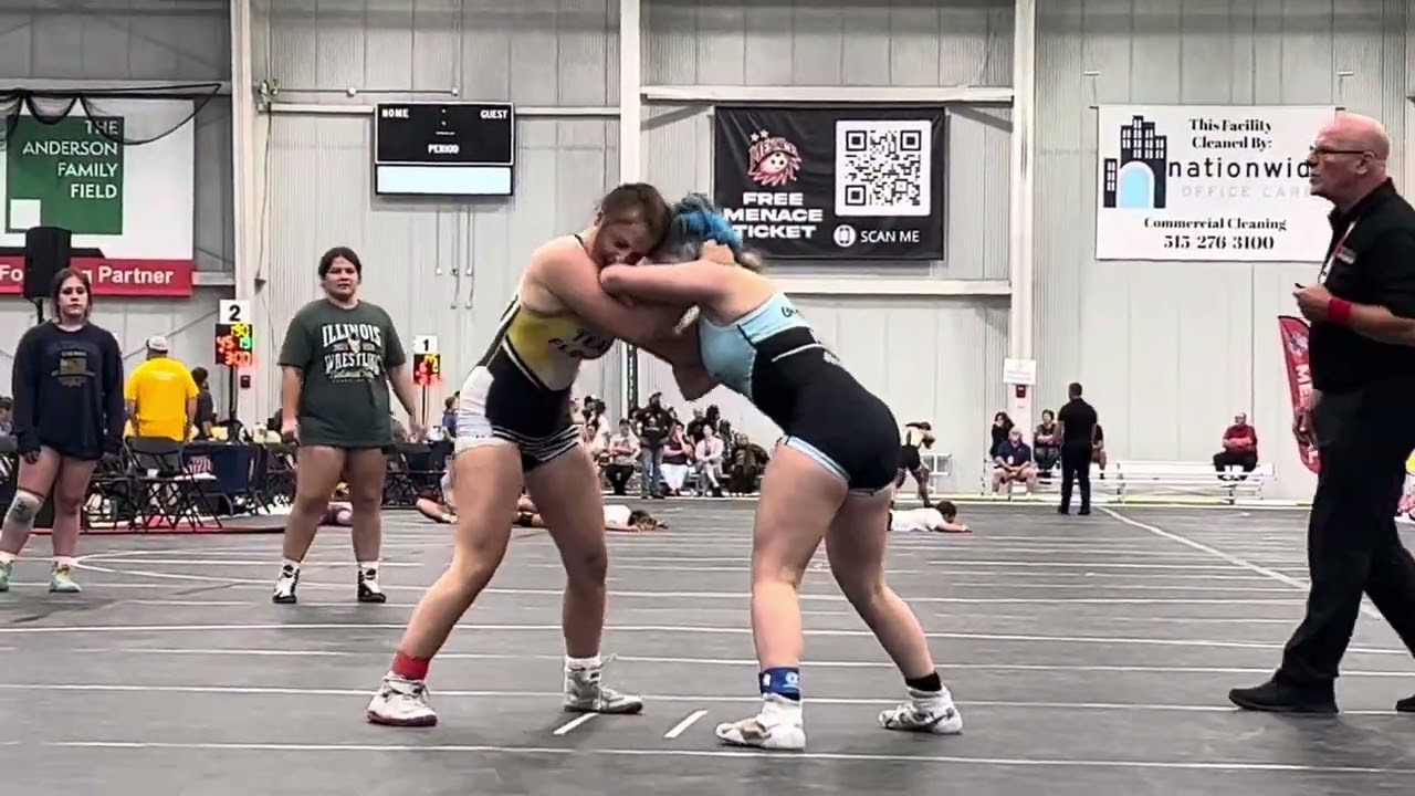 2023 AAU Junior Olympics Girls Wrestling Duals-135 lbs Brielle Bibla vs Makenzie Pratt