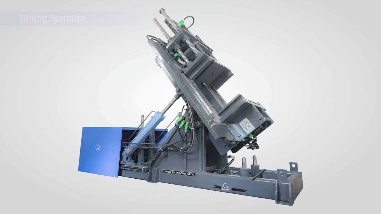 Ganesh Tilting Gravity Die Casting Machine