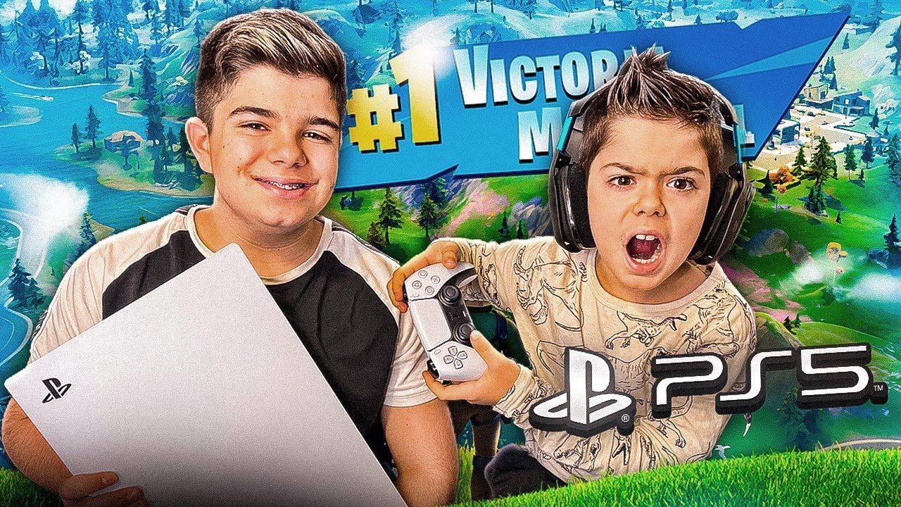 MY BROTHER WINS HIS FIRST GAME ON PS5!!!