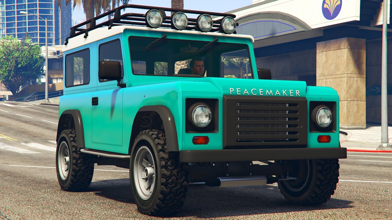 Land Rover Defender наконец-то появляется в GTA