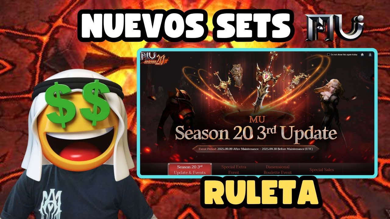 💥 All about Legendary Sets, Roulette, and Elite Zone in MU Online 🚀